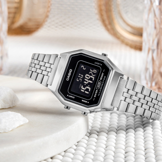 Zegarek Damski CASIO Vintage LA680WA-1BDF + BOX - 6