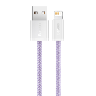 Kabel USB do Lightning Baseus Dynamic, 2.4A, 2m (Fioletowy) - 4