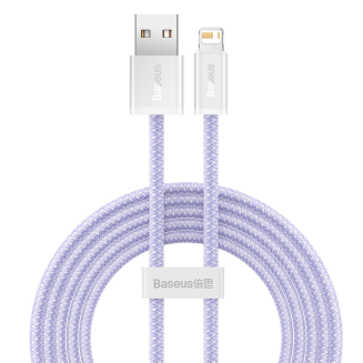 Kabel BASEUS Dynamic USB-A-Lightning 2m (fioletowy) - 2