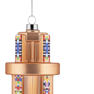 Alessi Holyhedrics Prism Christmas tree bauble - 2