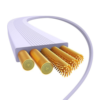 Kabel BASEUS Free2Pull USB-C-Lightning 1m 20W (fioletowy) - 5