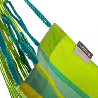 Fotel hamakowy ze stojakiem La Siesta Fiji Outdoor Lime Basic - 4