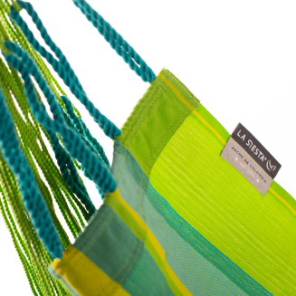 Fotel hamakowy ze stojakiem La Siesta Fiji Outdoor Lime Basic - 4