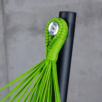 Fotel hamakowy ze stojakiem La Siesta Fiji Outdoor Lime Basic - 8