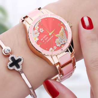 Smartwatch Damski Rubicon RNCE82 Różowy - 5