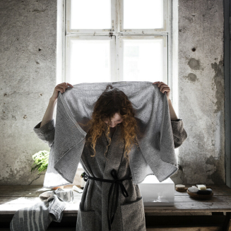  Lapuan Kankurit Terva white-grey towel - 4