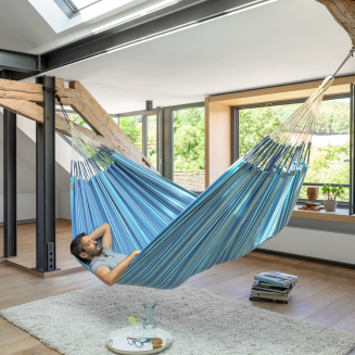 Hamak La Siesta Modesta Organic Azure Kingsize - 3