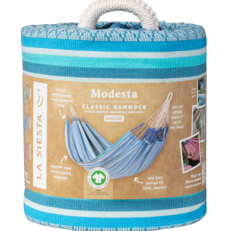 Hamak La Siesta Modesta Organic Azure Kingsize - 7
