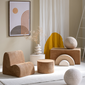 Pufa dziecięca Wigiwama Pouffe Toffee - 5