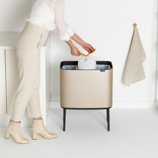 Brabantia Bo Touch Bin 11+11+11l champagne - 6