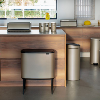 Kosz Brabantia Bo Touch Bin 11+11+11 l Metallic Gold - 7