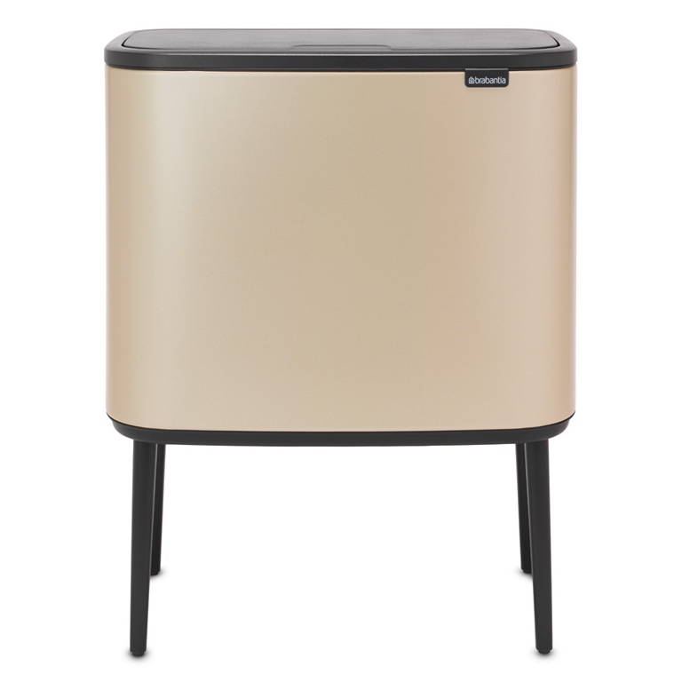 Brabantia Bo Touch Bin 11+11+11l champagne