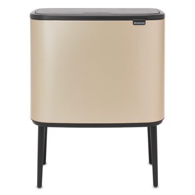 Kosz Brabantia Bo Touch Bin 11+11+11 l Metallic Gold