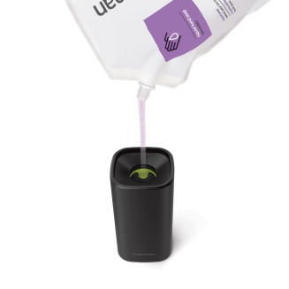 Dozownik do mydła z pompką Simplehuman 295 ml czarny - 2