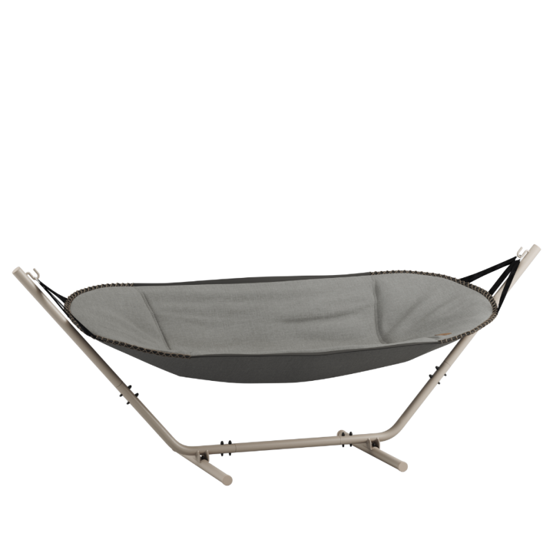 Hamak ze stojakiem taupe SACKit Cobana Hammock Alu Kirra Grey