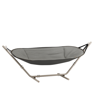 Hamak ze stojakiem taupe SACKit Cobana Hammock Alu Kirra Grey