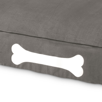  Fatboy Doggielounge Canvas L Charcoal Gray bed - 2