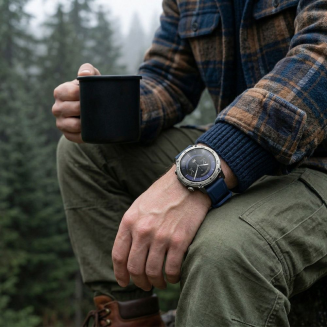 Smartwatch Gravity Czarny Pasek + Bransoleta GT46-2 - 2