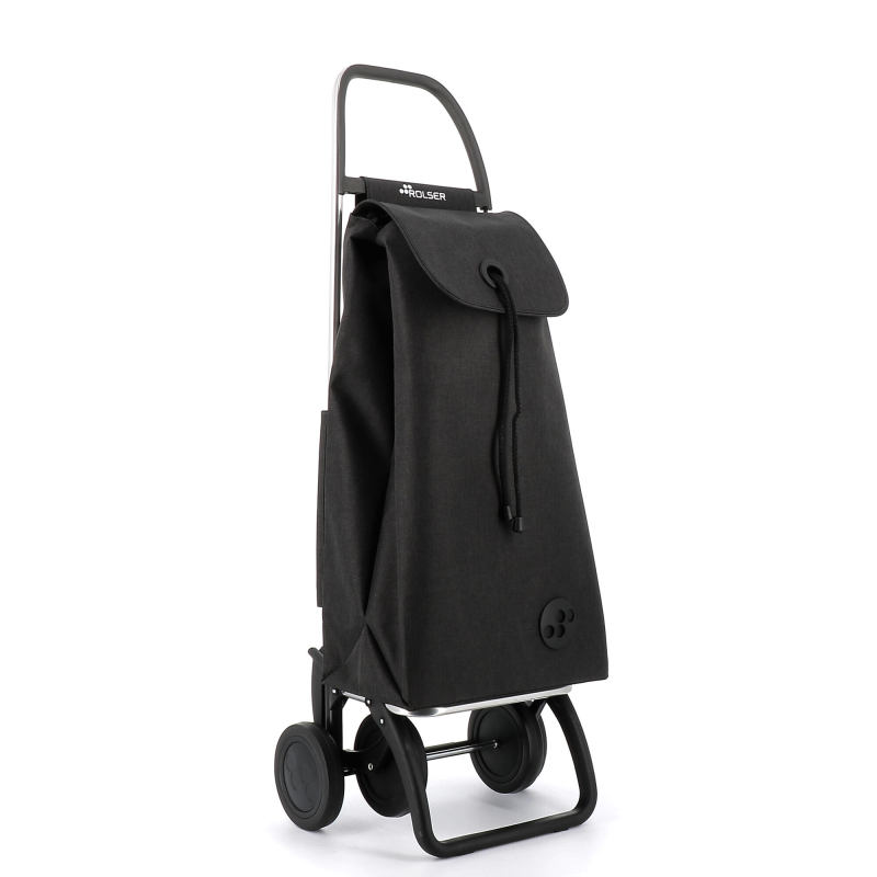 Wózek zakupowy Rolser I-Max Tweed 4 Negro