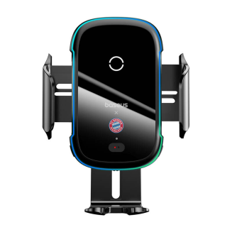 Uchwyt samochodowy Baseus z ładowarką 15W (czarny) Edycja Bayern - 3