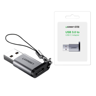  UGREEN US276 USB-A-USB-C Adapter (Gray) - 2