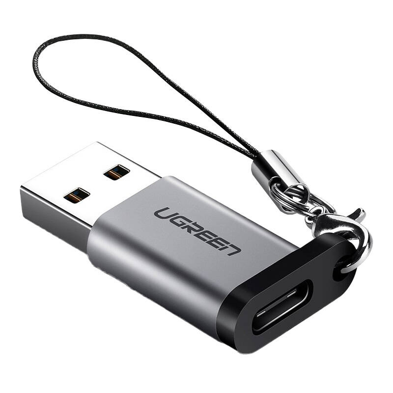  UGREEN US276 USB-A-USB-C Adapter (Gray)