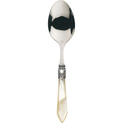 Łyżka do serwowania Casa Bugatti Oxford Ivory/Old Silver