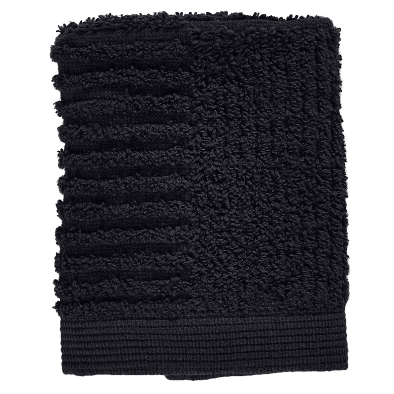 Zone Denmark Classic Black Towel 30x30 cm