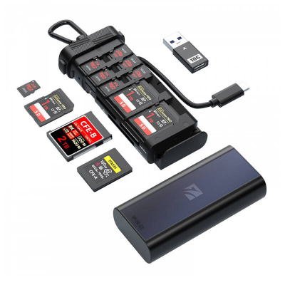  FREEWELL Pro CFexpress A/B SD TF Card Reader