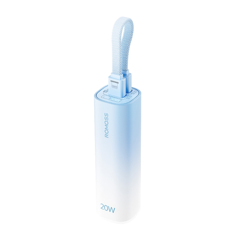 Powerbank ROMOSS PSC05C mini 5000mAh 20W (niebieski)