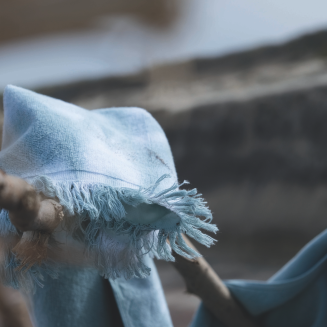 Ręcznik plażowy Bricini Watercolor Mustard 85x175 cm - 5