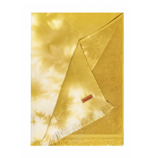 Ręcznik plażowy Bricini Watercolor Mustard 85x175 cm - 2