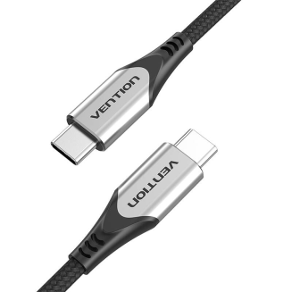 Kabel USB Vention TAAHF USB-C do USB-C 60W 1m (szary) - 2