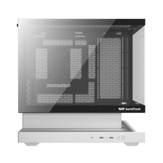  DARKFLASH F1 computer case + 6 ARGB fans (white) - 2