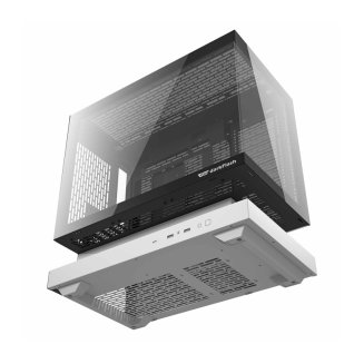  DARKFLASH F1 computer case + 6 ARGB fans (white) - 7