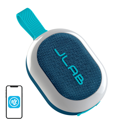  Jlab Pop Party Portable Wireless Bluetooth Speaker (Blue)