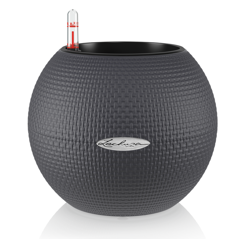  Lechuza Puro Color 20 slate gray flowerpot