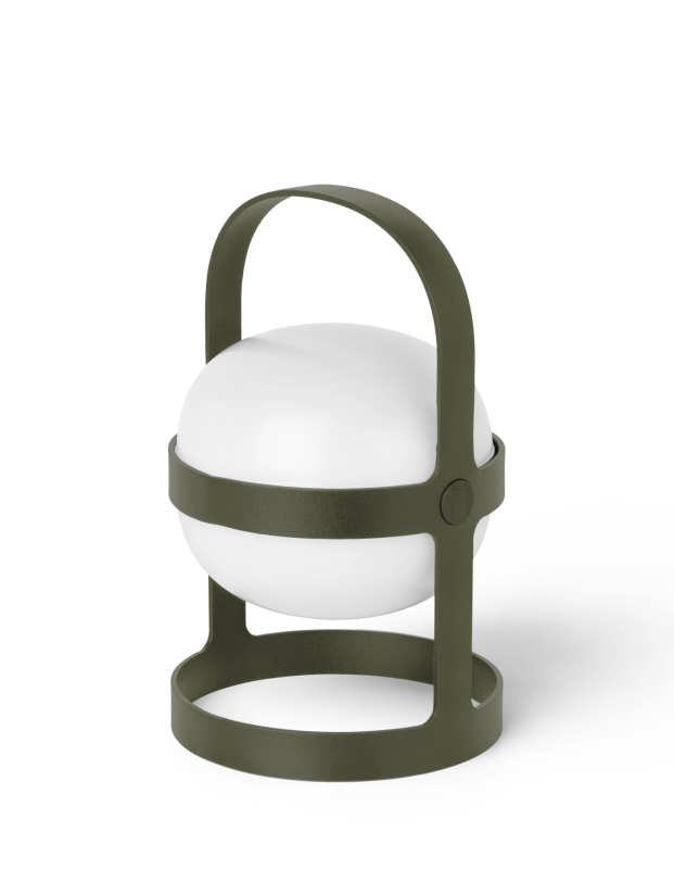 Lampa solarna z USB Rosendahl Soft Spot Olive 18 cm