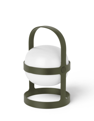 Lampa solarna z USB Rosendahl Soft Spot Olive 18 cm