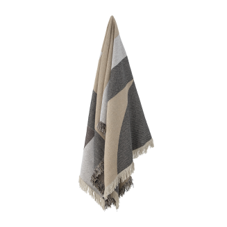Pled Bloomingville Tasja Nature 130x160 cm - 3