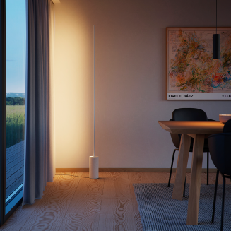 Lampa podłogowa SACKit Expo 185 White - 4