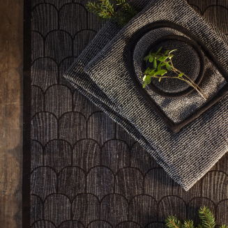 Rękawica kosmetyczna Lapuan Kankurit Onni black-linen - 3