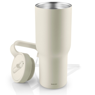 Kubek termiczny ze słomką Eva Solo Sip'n'Go 900 ml Coconut | CENA SPECJALNA - 5