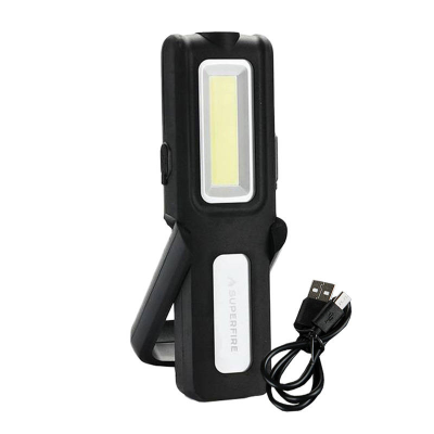  SUPERFIRE G12 566lm USB workshop flashlight