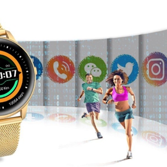 Damski SMARTWATCH G.Rossi SW015-5 Złoty - 14