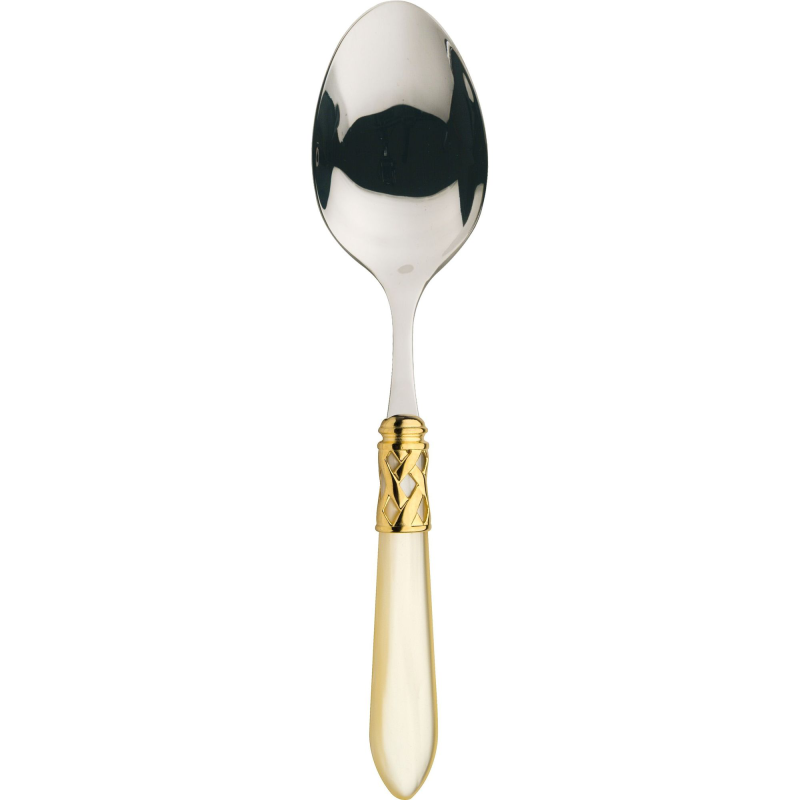 Łyżka do serwowania Casa Bugatti Aladdin Ivory/Gold