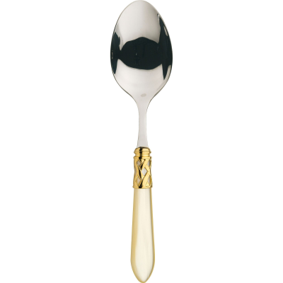 Łyżka do serwowania Casa Bugatti Aladdin Ivory/Gold