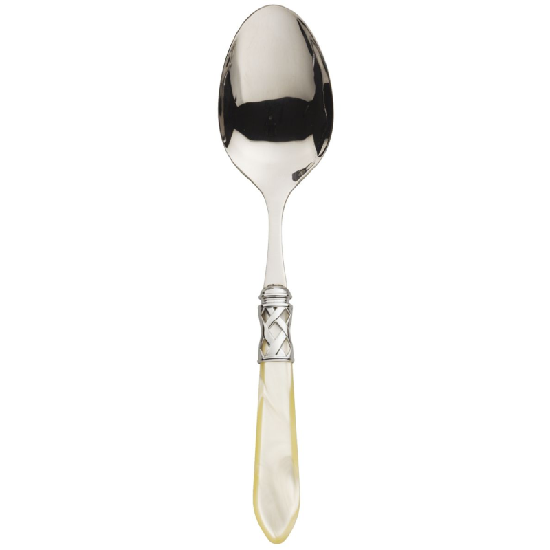 Łyżka do serwowania Casa Bugatti Aladdin Ivory/Steel