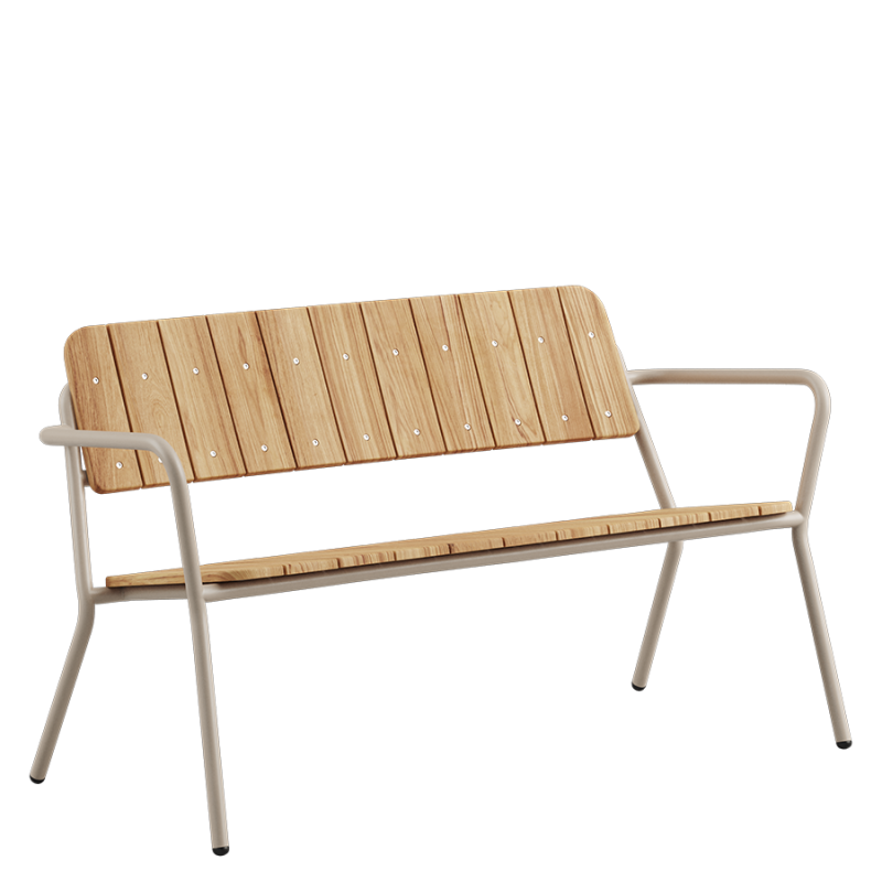 Ławka ogrodowa SACKit Kirra Patio Taupe