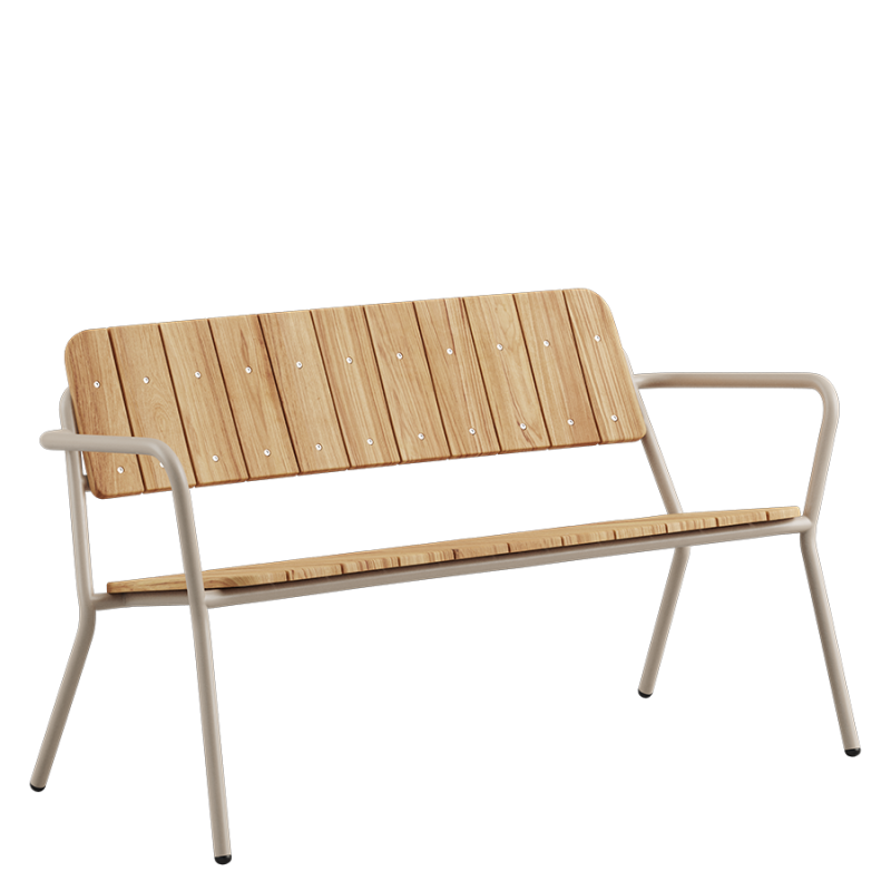 Ławka ogrodowa SACKit Kirra Patio Taupe